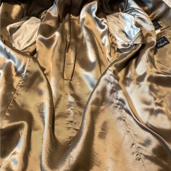 Ralph Lauren Plaid Blazer 48R Silk Wool Sport Coat Classic Preppy - Picture 6 of 11